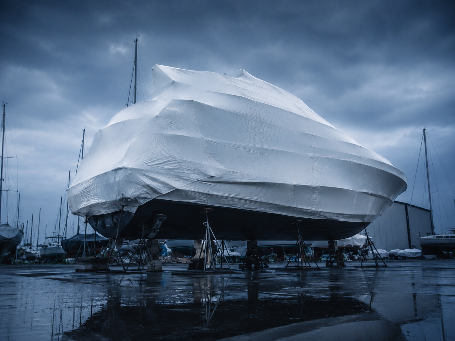 Marine & Boat Shrink Wrapping image