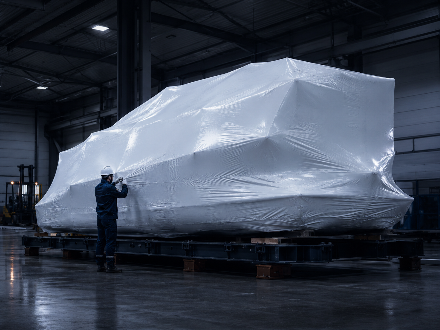 Industrial Shrink Wrapping image